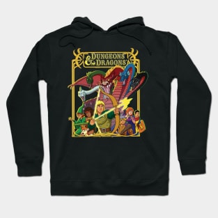 DND ANIMATED DUNGEONS DRAGONS Hoodie